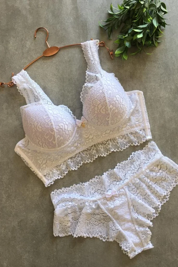 Longline Lace Lingerie Set · view 5