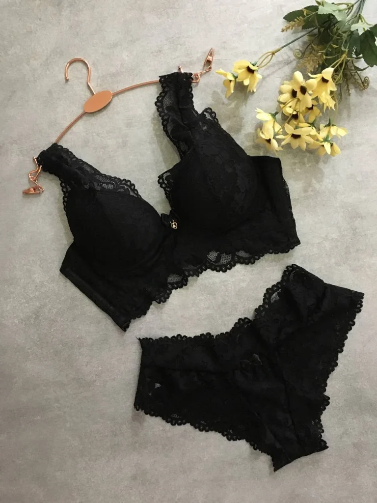 Longline Lace Lingerie Set · view 9