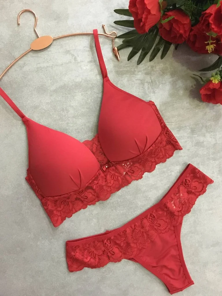 Triangle-cup Lingerie Set · view 5