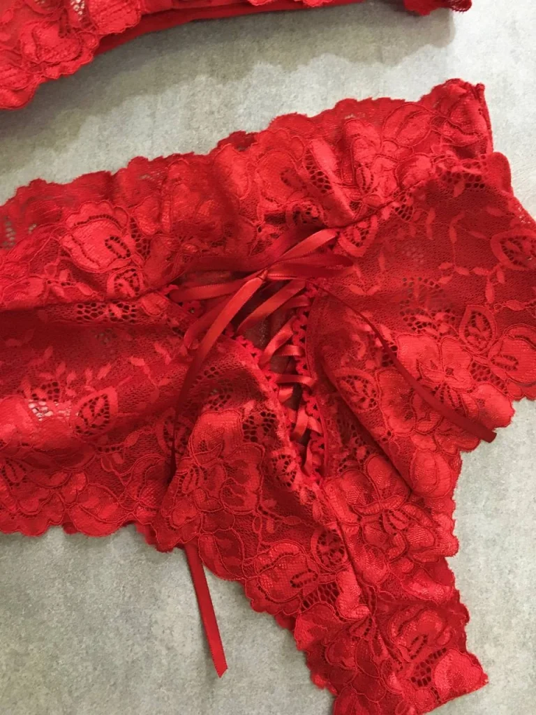 Plunge Lace Lingerie Set · view 5
