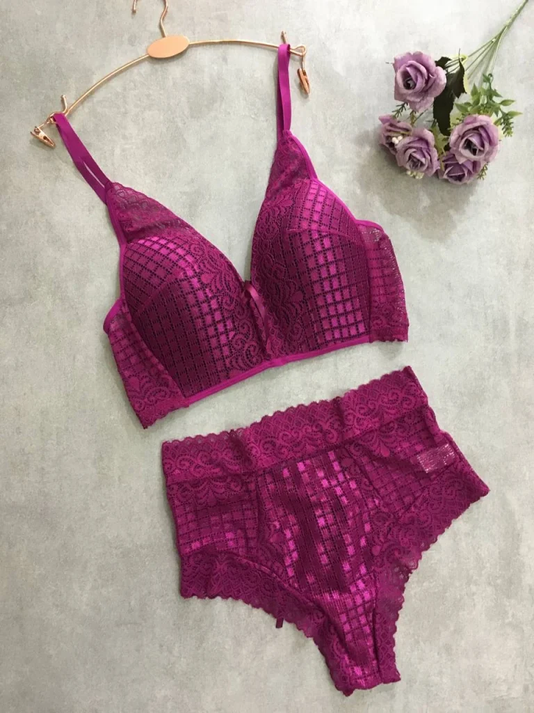 Plunge Lace Lingerie Set · view 6