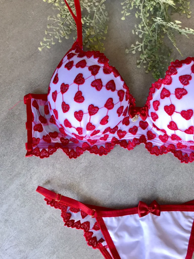 Embroidered Tulle Lingerie Set · view 8