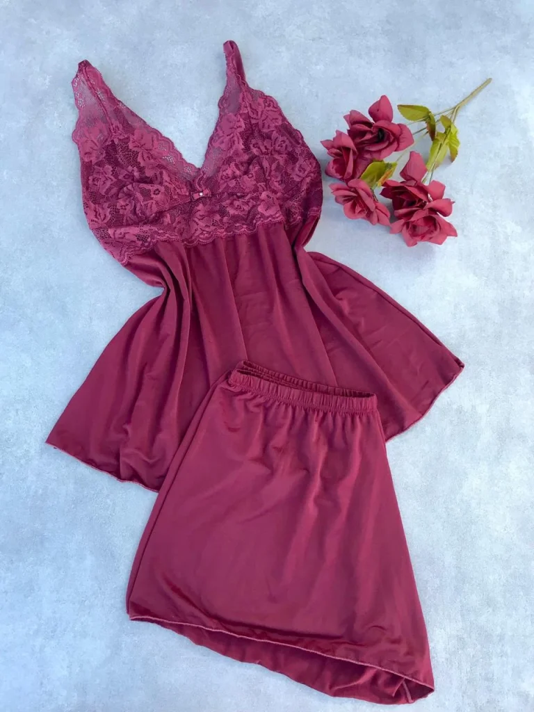 Liganete and Lace Sleep Set · view 3