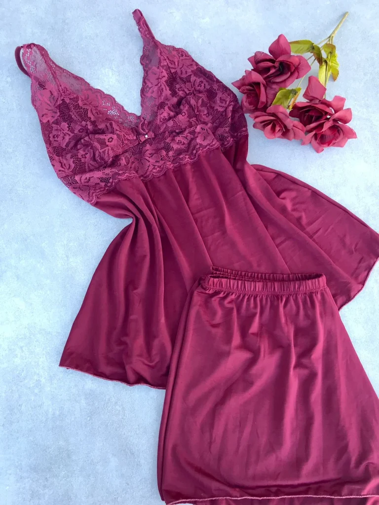 Liganete and Lace Sleep Set · view 4