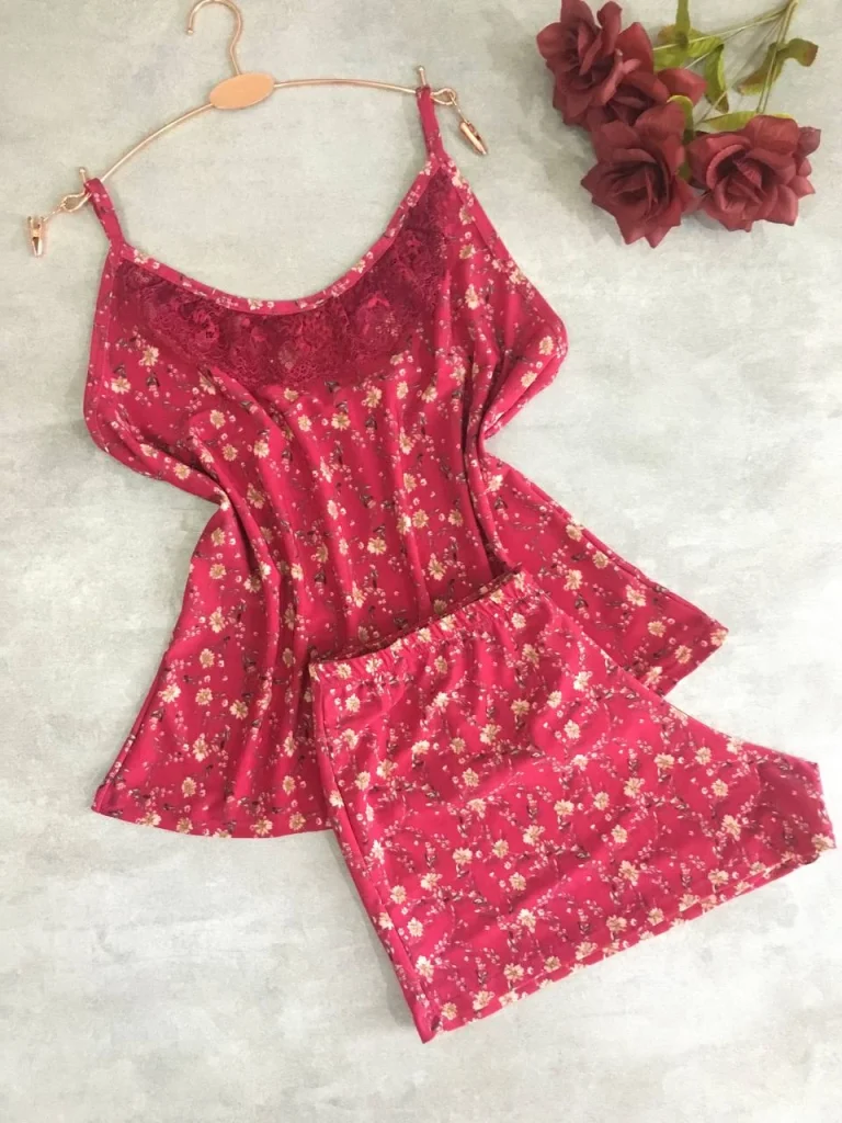 Lace-trim Liganete Sleep Set · view 4