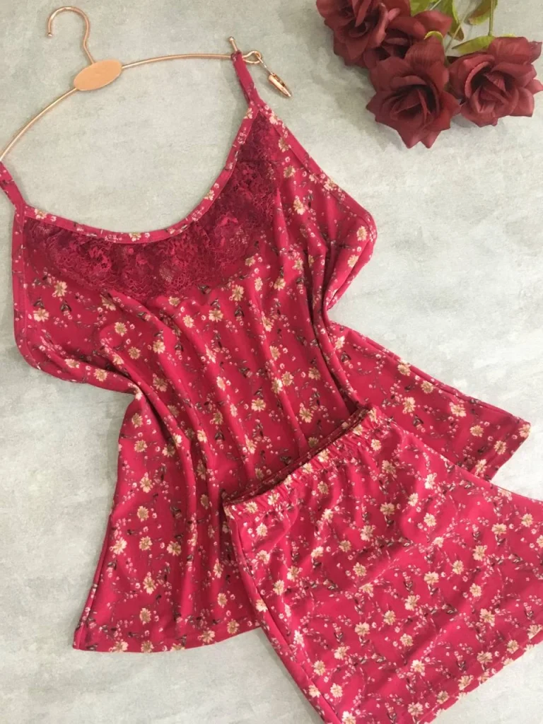 Lace-trim Liganete Sleep Set · view 5