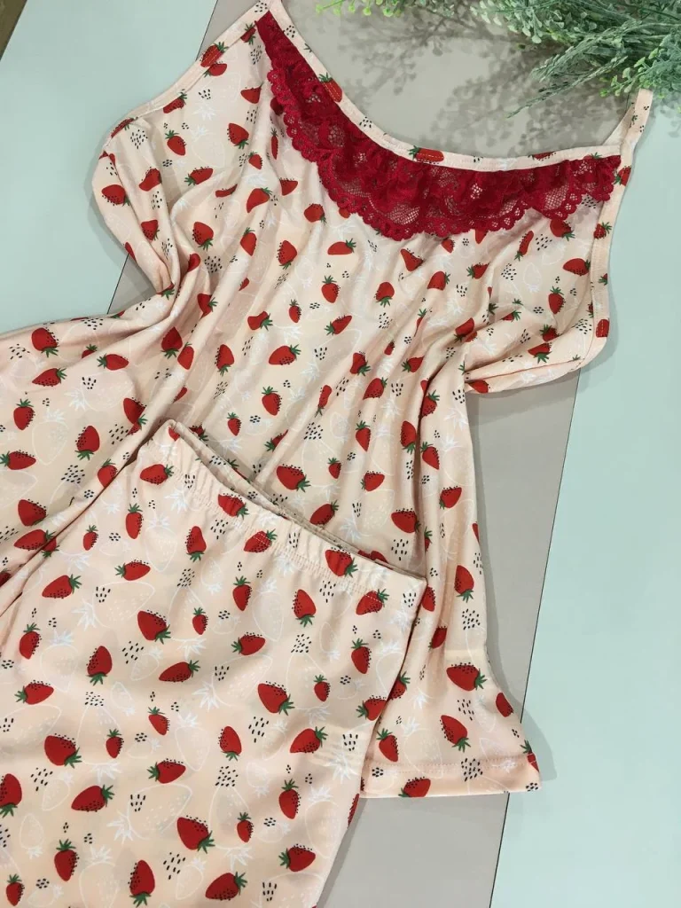 Lace-trim Liganete Sleep Set · view 9