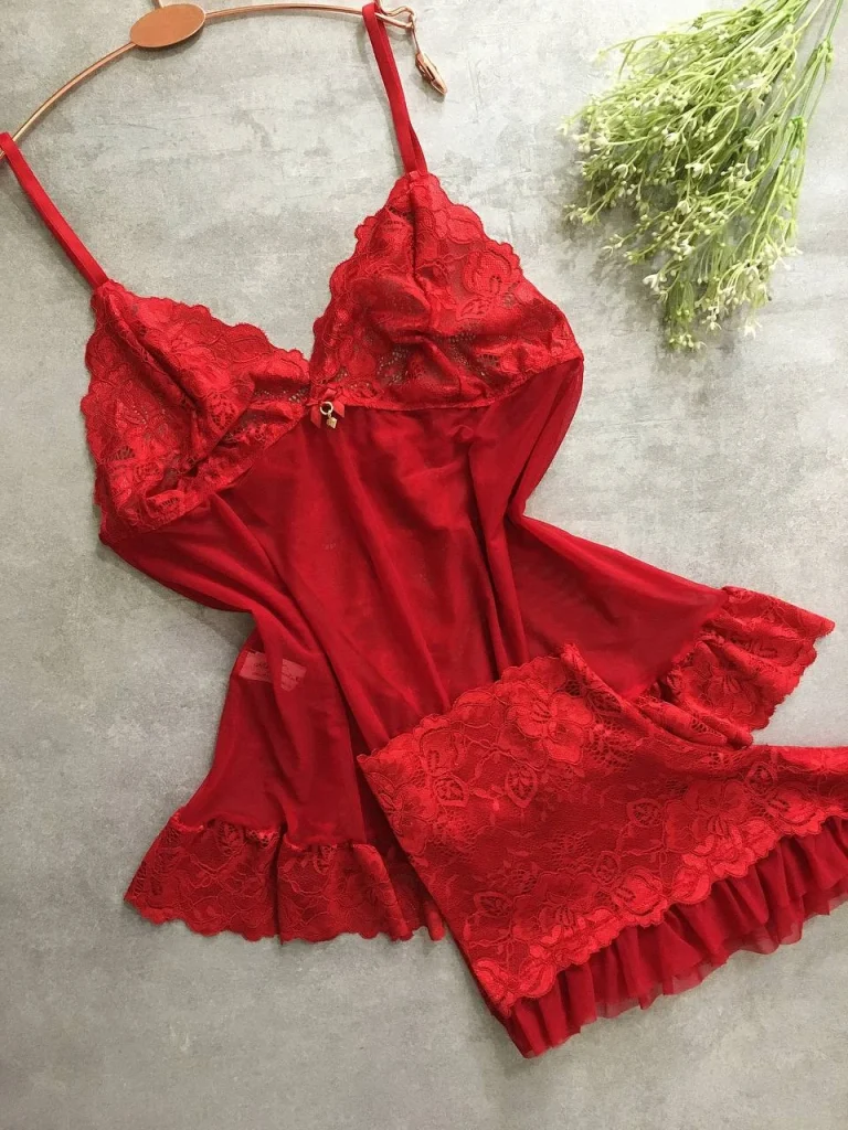 Tulle and Lace Sleep Set · view 9
