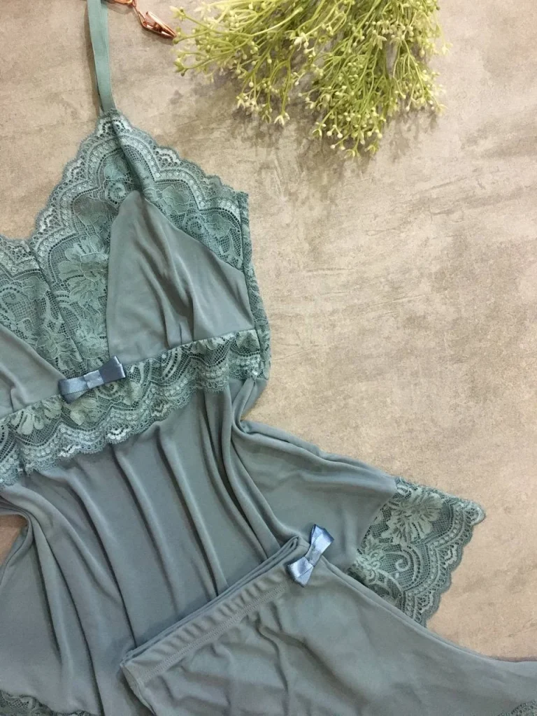 Liganete and Lace Sleep Set · view 2