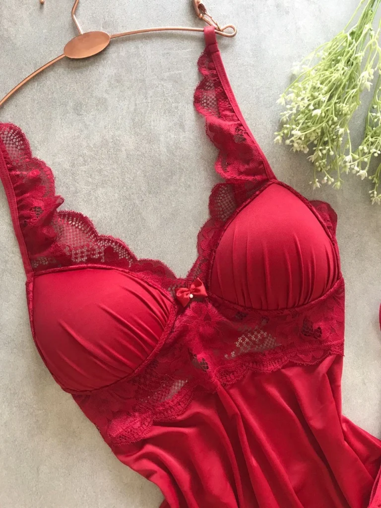 Wire-free Padded Chemise Set · view 6