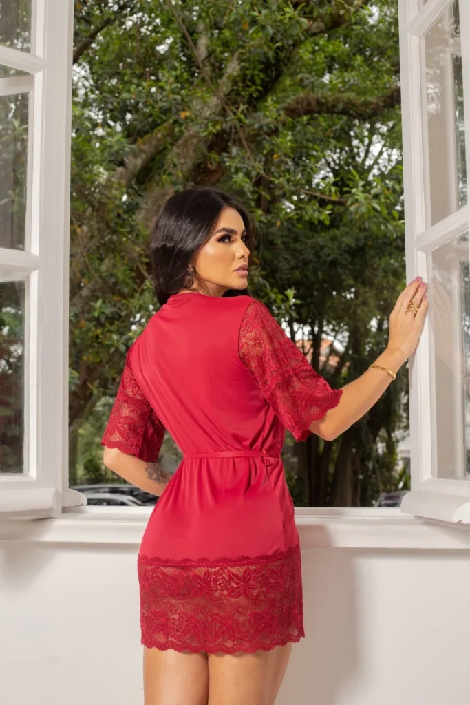 Short-sleeve Liganete Robe · view 3