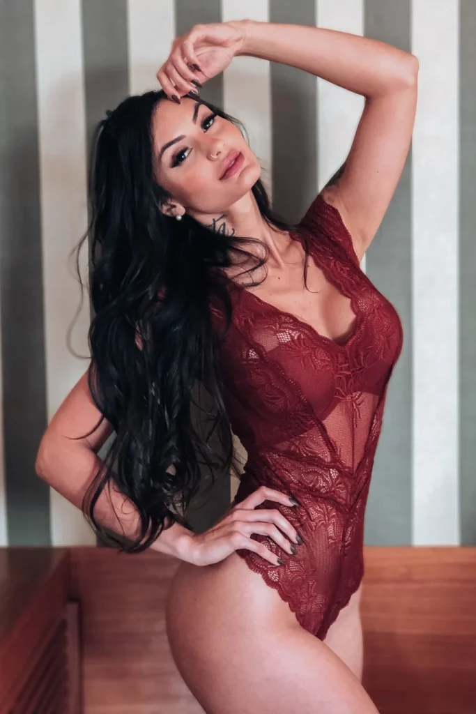 Padded Lace Bodysuit · view 4