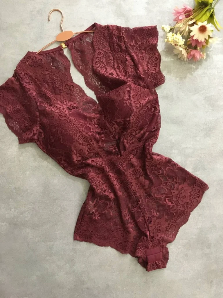 Padded Lace Bodysuit · view 6