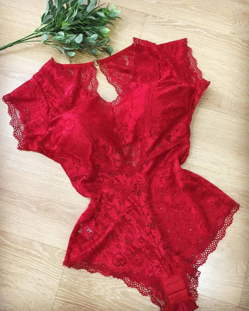 Padded Lace Bodysuit · view 8