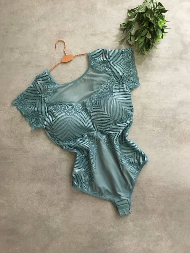 Removable-pad Microfibre Bodysuit · view 7
