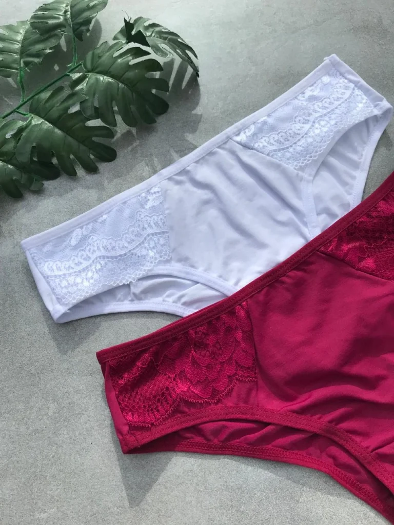 Lace-detail Microfibre Briefs · view 2