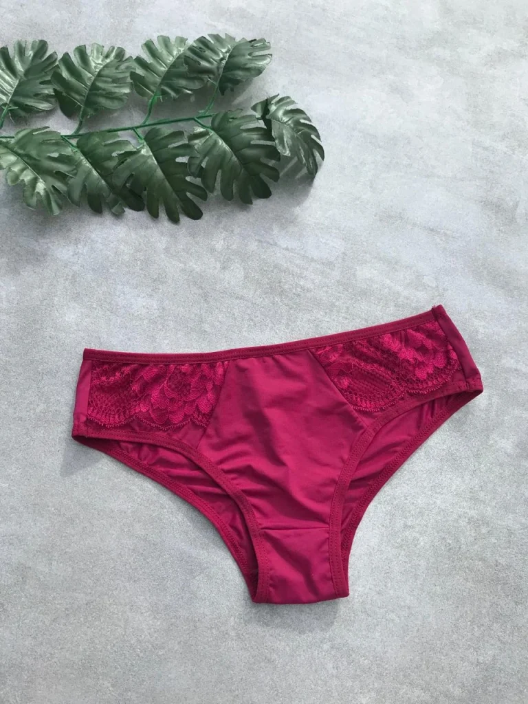 Lace-detail Microfibre Briefs · view 5