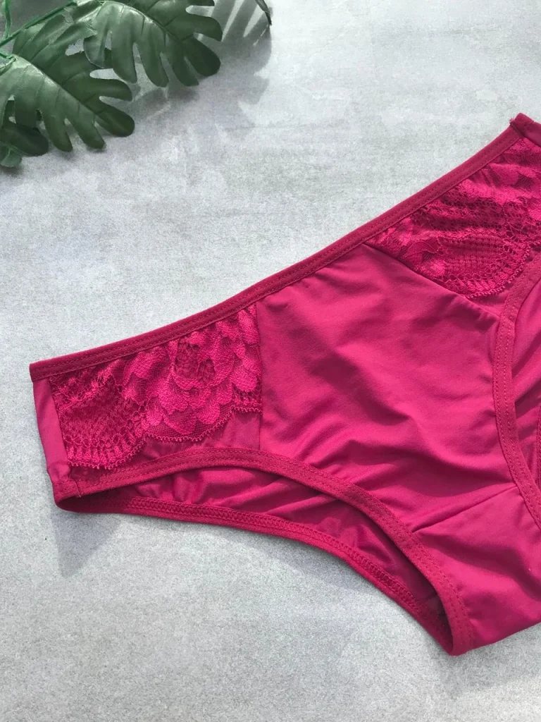 Lace-detail Microfibre Briefs · view 6