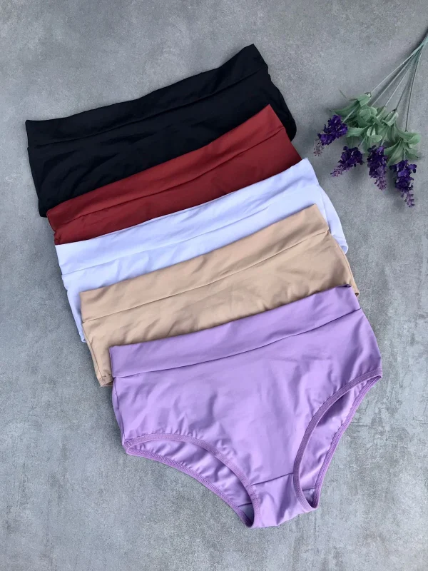 Full-coverage Microfibre Briefs - view 1