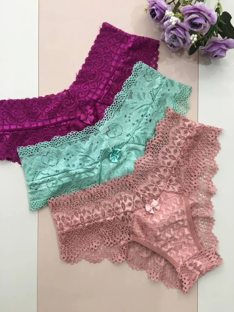High-rise Lace Briefs · view 2